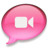 iChat roze Icon